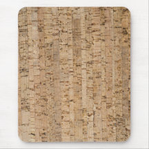 Cork-oak texture mouse pad