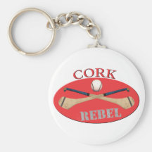 Cork Rebel Keyring Key Chain