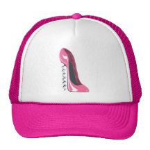 Corkscrew Pink Stiletto Shoe Hat