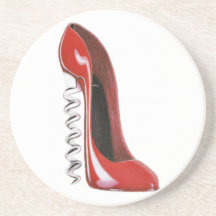 Corkscrew Shoe Coaster