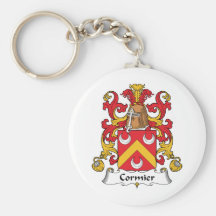 Cormier Family Crest Keychains