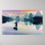 "Cormorant Fisherman" China Watercolor Print