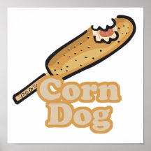 corn dog posters