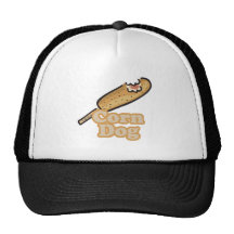 corn dog trucker hat