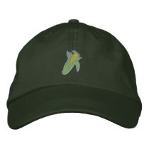 Corn Embroidered Baseball Cap