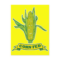 Corn Fed Post Card