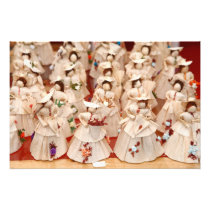Corn husk dolls art photo