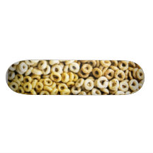 Corn Oats Rice Wheat Cereal Rings Composed In Squa Skate Decks