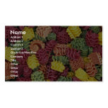 Corn pasta business cards