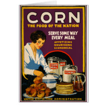 Corn The Food of the Nation Cards