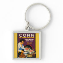 Corn The Food of the Nation Key Chain
