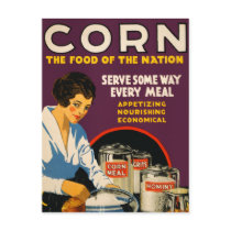 Corn The Food of the Nation Post Card