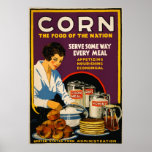 Corn the food of the nation posters