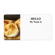 Cornbread and Rolls Custom Shipping Label