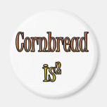 Cornbread Refrigerator Magnet