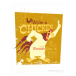 Corne de brume Ah'm un poulet affiches