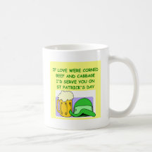 corned beef and cabbage coffee mugs