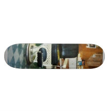 Corner Barber Shop Skateboard Deck