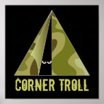 Corner Troll Camper Print