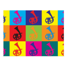 Cornet Pop Art Post Cards