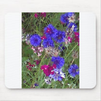 Cornflowers in the Wild Mouse Pad