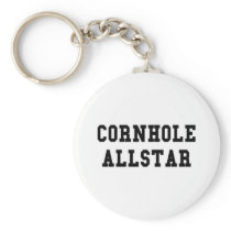 Cornhole Allstar Key Chains