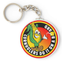 Cornhole Keychain Art