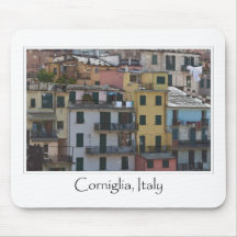 Corniglia Cinque Terre Italy Mouse Pad