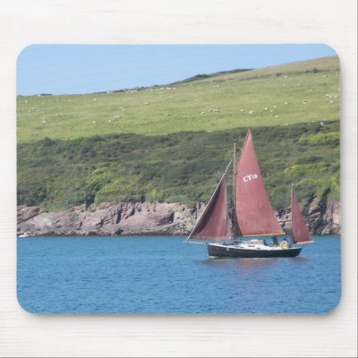 CORNISH COAST MOUSE MATS by MABART