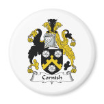 Cornish Family Crest Refrigerator Magnets