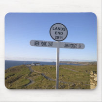 Cornwall Lands End Mouse Pad
