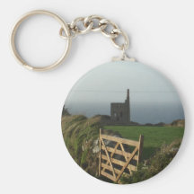 Cornwall tin mine keychains