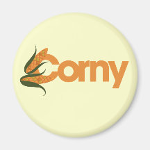 Corny Fridge Magnets