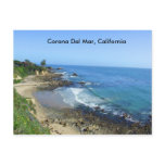 Corona Del Mar, Beach, California Coast, Postcard