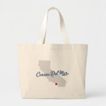 Corona Del Mar California CA Shirt Tote Bag