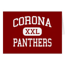 Corona - Panthers - High - Corona California Cards