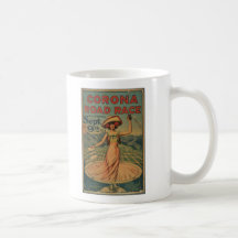 Corona Road Races Advertisement Coffee Mug