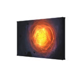 "Corona" Wrapped Canvas Canvas Print