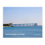 Coronado Bridge San Diego California Products Postcard