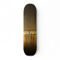 Coronado Bridge Seen From The Ferry Landing Skate Boards