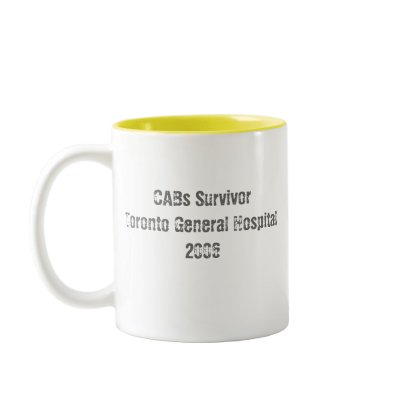 Coronary Bypass Surgery Survivor Mug by jesterbryanc