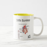 Coronary Bypass Surgery Survivor Mug