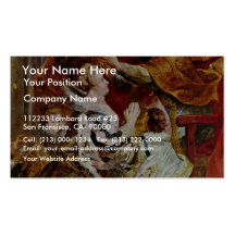 Coronation Of Maria De' Medici In St. Denis In Business Cards