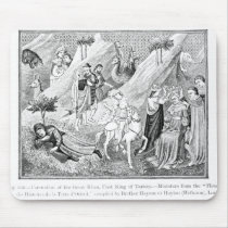 Coronation of the Great Khan mousepads