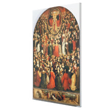 Coronation of the Virgin, 1513 (oil on panel) Gallery Wrap Canvas