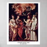 Coronation Of The Virgin By Guido Reni Print