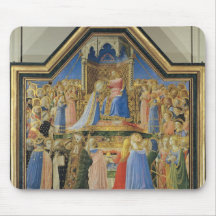 Coronation of the Virgin, c.1430-32 Mousepads