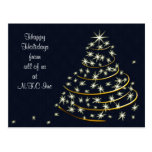Corporate Christmas Greeting PostCards