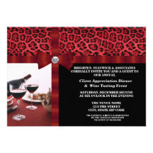 Corporate Event Client Appreciation Invitations