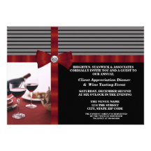 Corporate Event Client Appreciation Invitations